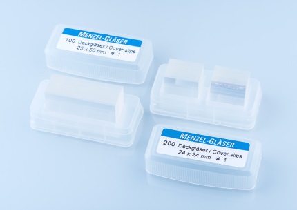 Стекло покровное, 22×40×0,13-0,16 мм, 100 шт/уп. Фото 1
