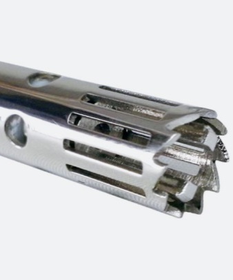 Насадка 10GZL-1, длина 186 мм, нержавеющая сталь, для гомогенизатора F10, Fluko