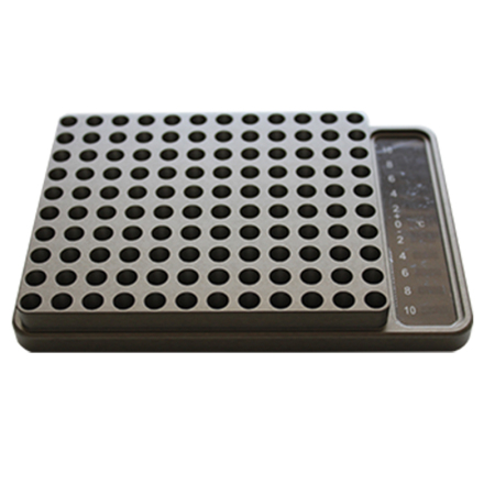 Штатив BlockHome для пробирок объёмом 0,2 мл - 96 мест, объёмов 0,5 мл - 18 мест