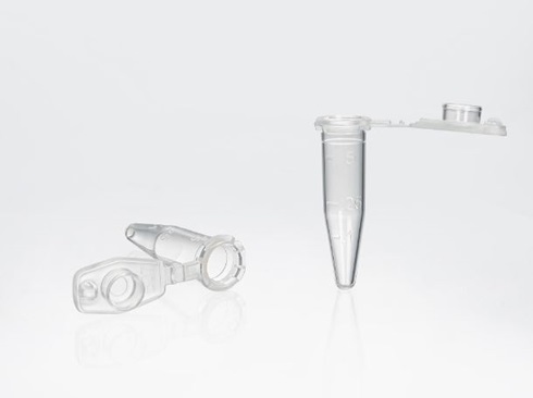 Пробирки типа Эппендорф, 0,5 мл, до 30000 g, с защелкой, градуированные, с низким связыванием белка, бесцветные, ПП