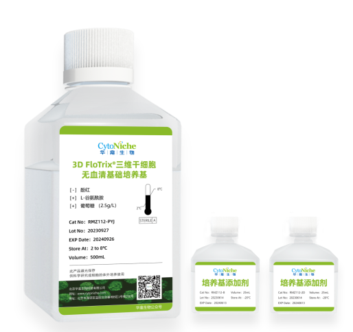 Бессывороточная среда для мезенхимальных стволовых клеток 3D FloTrix, CytoNiche