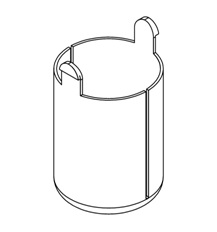 Вставка 1×500 мл в бакеты B500 к ротору S500-4