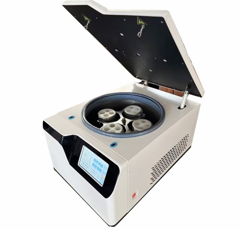 Центрифуга 22000 об/мин, 34700 g, 4×100 мл, с охлаждением, настольная, высокоскоростная TGL-22M/MC, Drawell, Китай