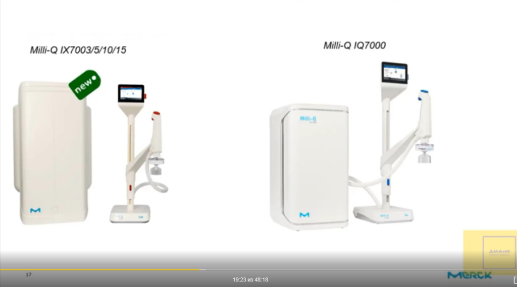 Milli-Q IQ7003/5/10/15 & Milli-Q IQ7000