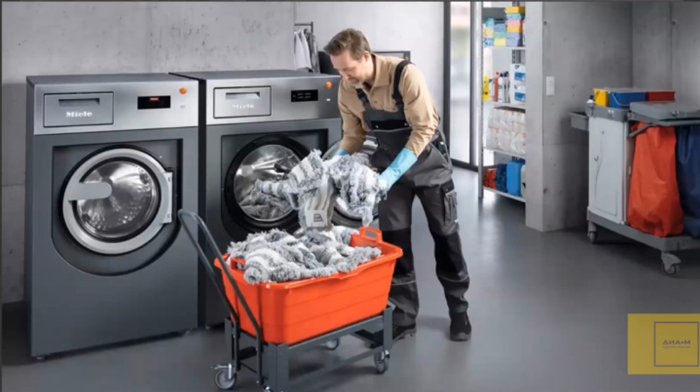 Стирка, дезинфекция и пропитка уборочного текстиля-2