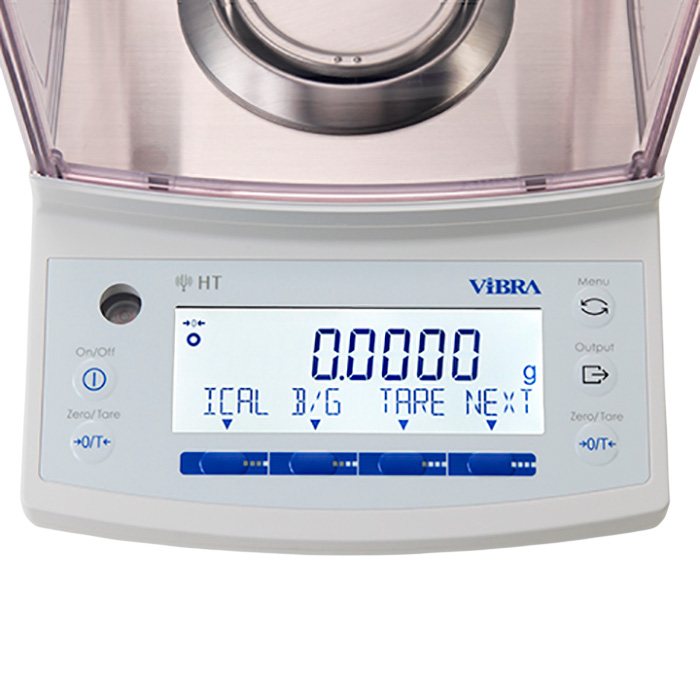 Весы аналитические, 120 г/0,1 мг, внутренняя калибровка, с поверкой, HT-124RCE, Vibra, Япония