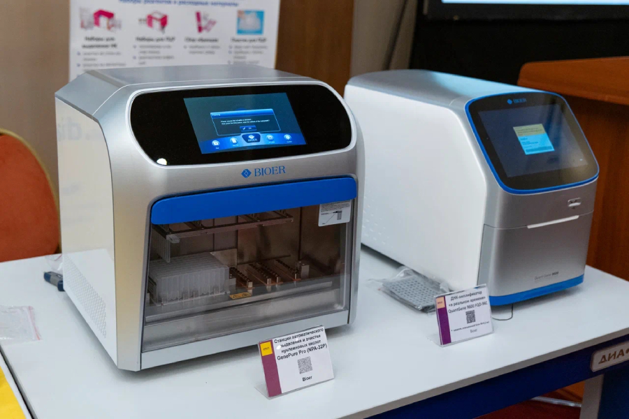 Станция автоматического выделения и очистки нуклеиновых кислот GenePure Pro (NPA-32P), Bioer, Китай