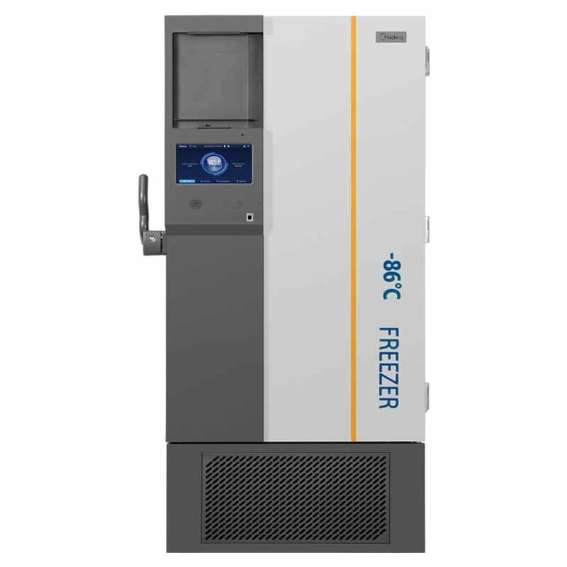 Технические характеристики морозильника MD-86L458: регулируемый диапазон температур, °С — от -40 до -86; объем камеры, л — 458; микропроцессорный контроль; сенсорный дисплей 10,1” на базе Android...