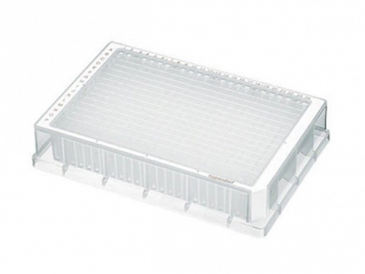 Планшет глубоколуночный 384/200, DNA LoBind, белая рамка, 120 шт