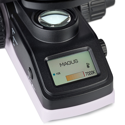 Микроскоп MAGUS Bio 240B, прямой, бинокуляр/тринокуляр, СП, планахромат 4×, 10×, 40×, 100×МИ Фото 19