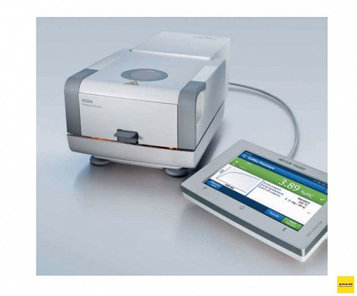 Анализатор влагосодержания, 0,1-201 г, 230 °С, ± 0,001 %, HX204, Mettler Toledo