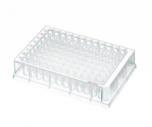 Планшет глубоколуночный 96/1000, DNA LoBind, белая рамка, 80 шт