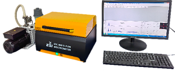 Рентгенофлуоресцентный энергодисперсионный спектрометр, ⁹F или ¹¹Na — ⁹⁵Am, ppm — 100%, атмосфера — воздух, вакуум, опц. — гелий, EDX 9000B PLUS, ESI, Китай