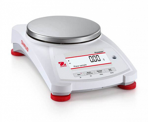 Весы прецизионные, 820 г/0,01 г, внyтренняя калибровка, Pioneer PX822