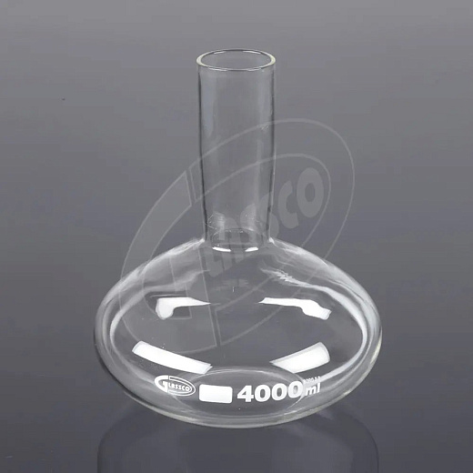 Колба Хавкина 3000 мл, стекло, до 500 °С, 1 шт/уп, Glassco, Индия