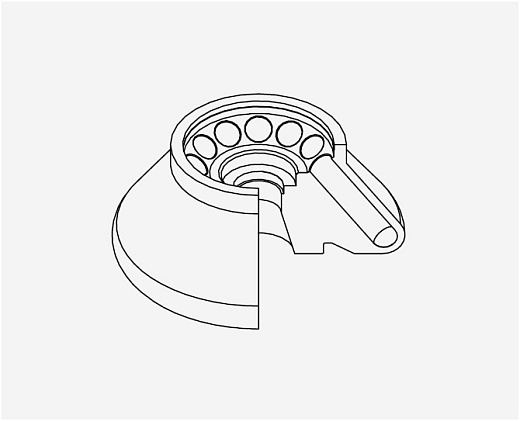 Ротор угловой, 8000/15000 об/мин, 6089/21407 g, 10×12 мл, круглое дно, с крышкой, A10-12, для центрифуг Combi 508/R515, Hanil