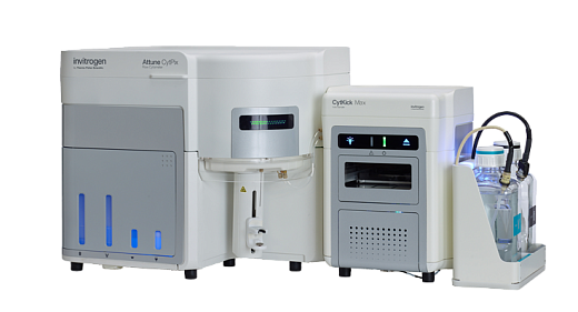 Attune CytPix  с автосемплером Invitrogen CytKick
