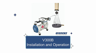 Демонстрация работы системы вакуумной фильтрации V300B, Wiggens, англ., 2026 г.