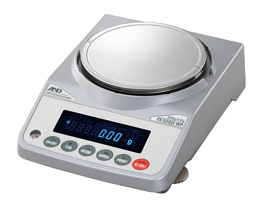 Весы прецизионные, 220 г/0,001 г, внешняя калибровка, IP 65, DL-200WP, A&D