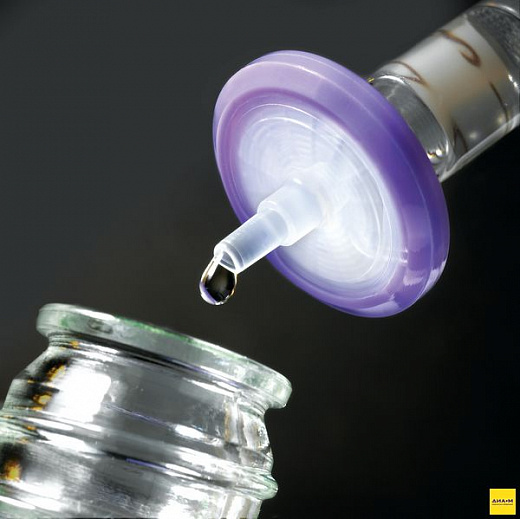 Фильтрующая насадка, d пор 0,22 мкм, d мембраны 33 мм, нейлон, Millex-GN, 50 шт.