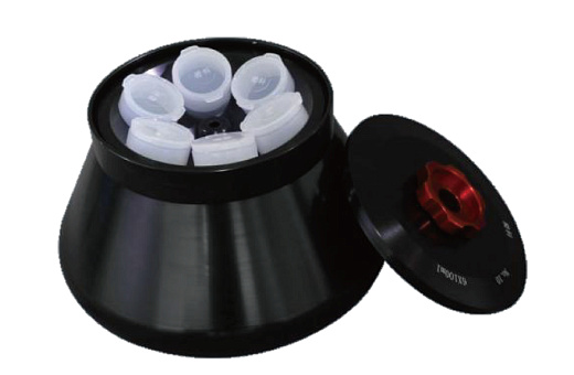 Ротор угловой, 8 000 об/мин, 7 720g, 6×100 мл, для пробирок с круглым дном 38×123 мм, метал. крышка, Shuke, Китай