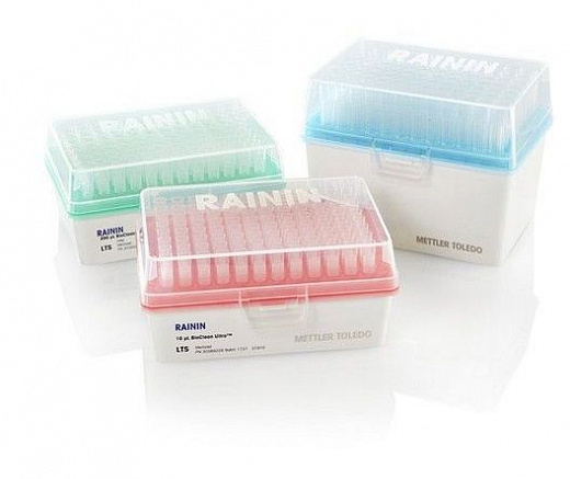 Наконечники до 20 мкл (от 0,1 мкл), стерильные, апирогенные, Low Retention RT-LTS, 96 шт./штатив, 10 штат./уп. Фото 1