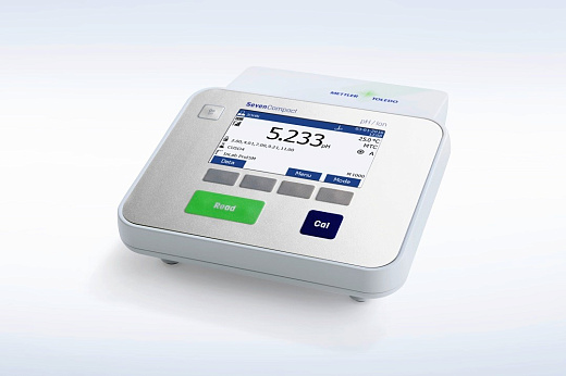 pH-метр/иономер, -2-20±0,002, стационарный, электрод InLab Expert Pro-ISM, S220-Standard-Kit, серия SevenCompact, дисплей, Mettler Toledo