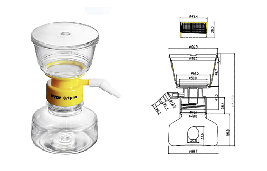 Система фильтрации Extracto 150 мл, GVS