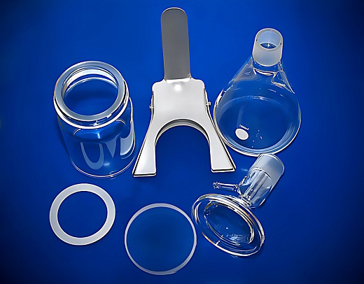 Фильтродержатель для вакуумной фильтрации, одноместный, d 90 мм, воронка 1000 мл, стекло, подложка из нерж. стали с тефлоновым покрытием