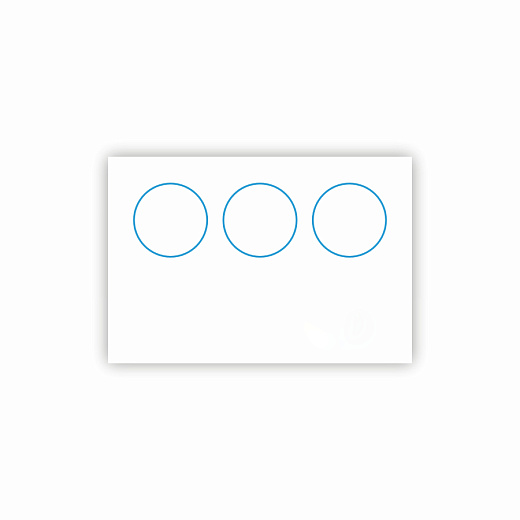 Карточка-планшет на 3 белые лунки без строк для записи, 50 шт./уп., 3500 шт./кор., Sovtech, Россия