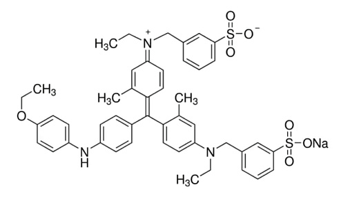 Кумасси (Бриллиантовый голубой) G-250, C.I. 42665, Импорт