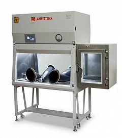 Бокс (шкаф) биологической безопасности, класс III, вертикальный поток, ширина рабочей поверхности 120 см,  БМБ-III-«Ламинар-С»-1,2 PROTECT VIS-A-VIS