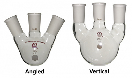 Колба трехгорлая, круглодонная, 200 мл, нестерильная, Merck (Sigma-Aldrich)