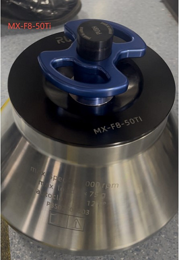 Ротор угловой MX-F8-50Ti из титанового сплава, 30000 об/мин, 107663 xg, 8×50 мл, RWD Life Science, Китай