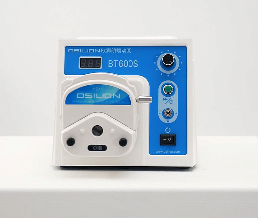 Насос перистальтический, 460-2400 мл/мин, 0,1-600 об/мин, BT600S, Osilion