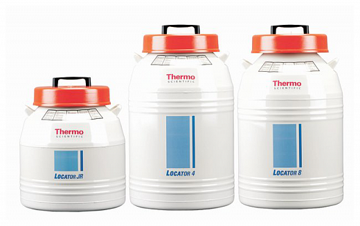 Криохранилище 60 л, 1600 образцов, d горла 215 мм, c монитором уровня азота, Locator Jr Фото 1