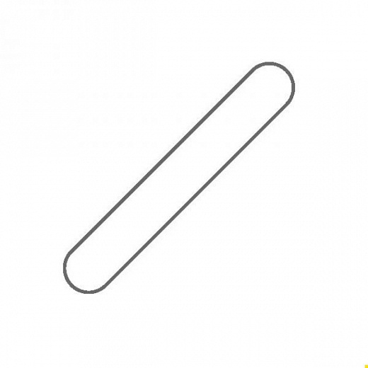 Магнитный перемешивающий элемент, тефлон, овальный, 8х40 мм, Ikaflon 40, 1 шт.