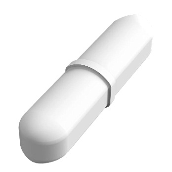 Магнитный перемешивающий элемент, круглый вытянутый, 6×30 мм, DLab, Китай