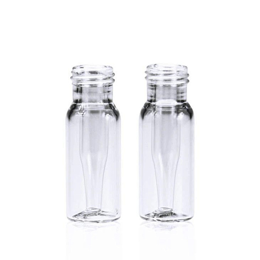 Виала 2,0 мл, прозрачное стекло, 12×32 мм, горло винтовое, со вставкой 0,2 мл, 100 шт./уп., ALWSCI Technologies