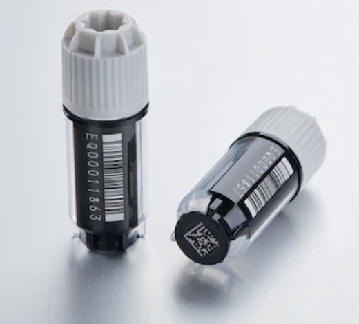 Пробирки, 4,0 мл, с крышкой, полипропиленовые, прозрачные с 1D/2D кодом, стерильные, 48 шт./уп., 480 шт./кор. Фото 5