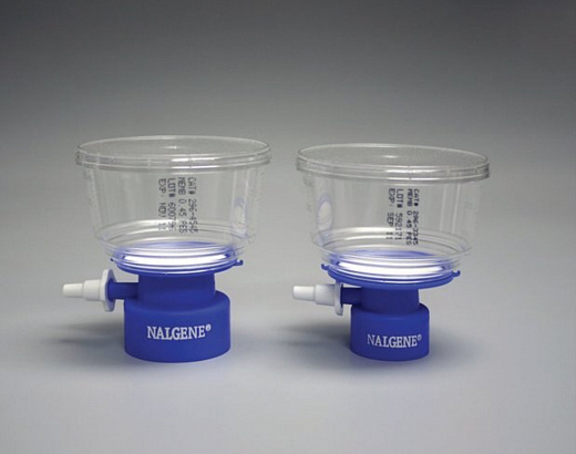 Фильтр Bottle Top, полиэфирсульфон, 0,2 мкм, d 90 мм, 1000 мл, d шеи 45 мм, стерильный, Rapid-Flow, 12 шт. Фото 1