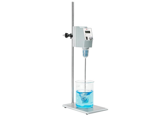 Мешалка верхнеприводная, до 20 л по воде, до 2200 об/мин, OS20-Pro, комплект, на штативе
