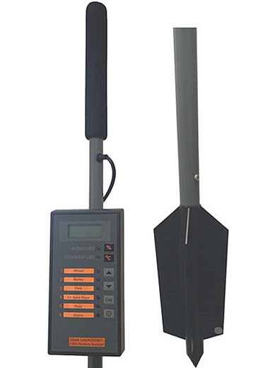 Экспресс-анализатор влагосодержания в зерне, погружной, длина щупа 1 м, Grainspear 6300, Sinar