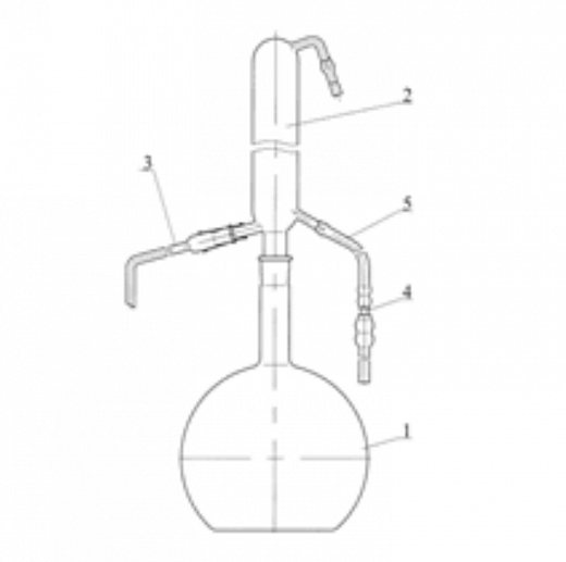 Дистиллятор стеклянный для получения дистиллированной воды, 6 л, 1 шт.