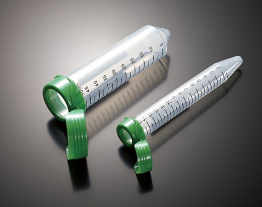 Пробирки 50 мл, ПП, резьбовые, конические, с крышкой EasyFlip, стерильные, 9400 g, 25 шт./уп., 500 шт./кор., Jet Biofil