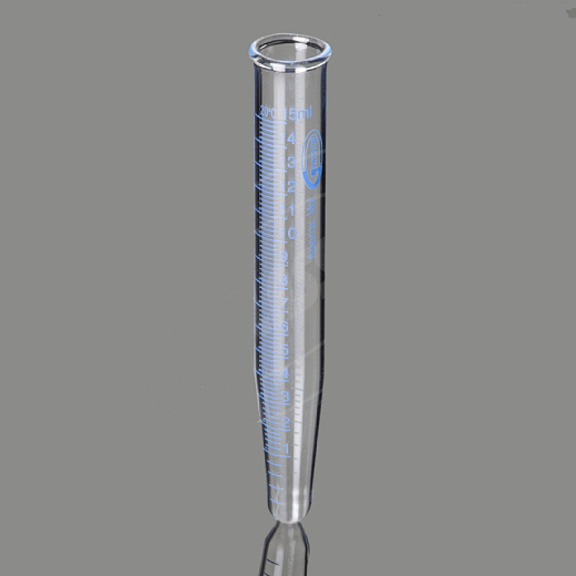 Пробирки 5 мл, 100×13 мм, стекло, конические, с ободком, без крышки, 100 шт./уп., Glassco