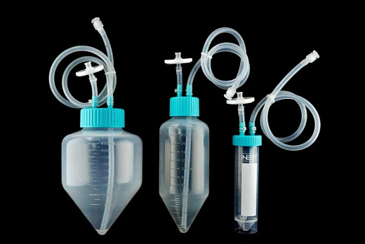 Пробирки центрифужные, с предварит. собр. трубками, конические стерильные, 4 шт./уп., Nest, Китай