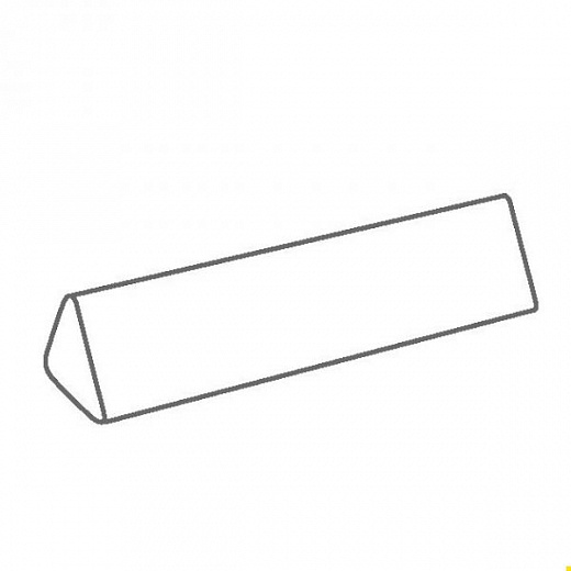 Магнитный перемешивающий элемент, тефлон, треугольный, 80х17 мм, Trika 80, 1 шт.