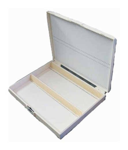 Планшет для хранения и архивирования микропрепаратов, на 100 стекол, подложка, АБС-пластик, 50 шт./уп.