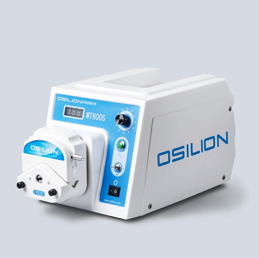 Насос перистальтический, 0,0002-880 мл/мин, 40-600 об/мин, WT600S, Osilion